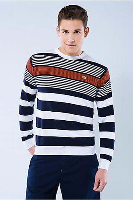 pull lacoste pas cher pour homme